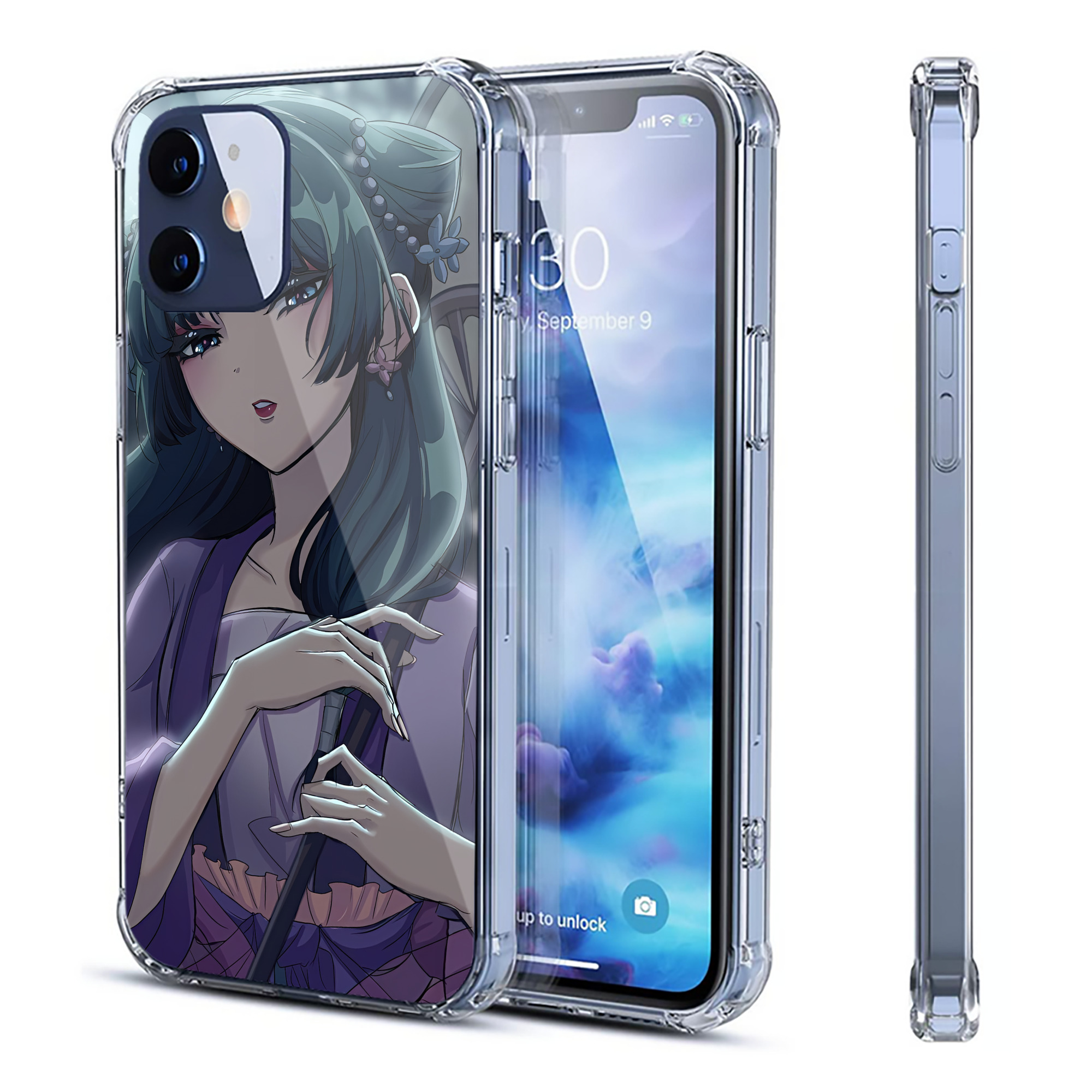 （画像用） 薬屋のひとりごと The Apothecary Diaries 【iPhone 12シリーズ対応】透明スマホケース（クリアソフトケース）